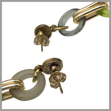 Carica l'immagine nel visualizzatore di Gallery, OCCM5 - orechini catena cerchio di Murano