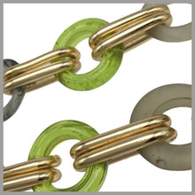 Carica l'immagine nel visualizzatore di Gallery, OCCM5 - orechini catena cerchio di Murano