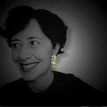 Carica l'immagine nel visualizzatore di Gallery, OMC4 - Orecchino Mosaico Corto