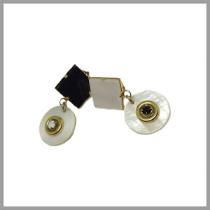 OCLBP2 - Orecchini clip bottone pendente