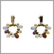 Carica l'immagine nel visualizzatore di Gallery, OGCCE4 - Orecchini Goccia Cerchio