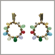 Carica l'immagine nel visualizzatore di Gallery, OGCCE3 - Orecchini Goccia Cerchio