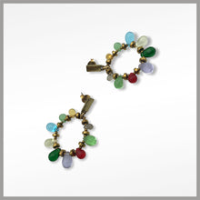 Carica l'immagine nel visualizzatore di Gallery, OGCCE3 - Orecchini Goccia Cerchio