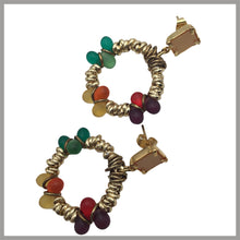 Carica l'immagine nel visualizzatore di Gallery, OGCCE1 - Orecchini Goccia Cerchio