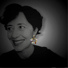 Carica l'immagine nel visualizzatore di Gallery, OGCCE4 - Orecchini Goccia Cerchio