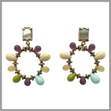 Carica l'immagine nel visualizzatore di Gallery, OGCCE2 - Orecchini Goccia Cerchio