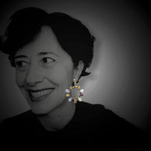 Carica l'immagine nel visualizzatore di Gallery, OGCCE5 - Orecchini Goccia Cerchio