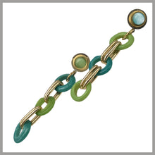 Lade das Bild in den Galerie-Viewer, OCCM1 - orecchini catena cerchio murano