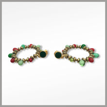 Carica l'immagine nel visualizzatore di Gallery, OGCCE6 - Orecchini Goccia Cerchio