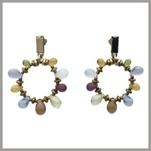 Carica l'immagine nel visualizzatore di Gallery, OGCCE5 - Orecchini Goccia Cerchio