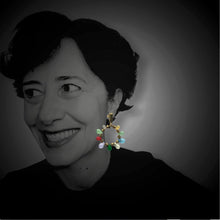 Carica l'immagine nel visualizzatore di Gallery, OGCCE3 - Orecchini Goccia Cerchio