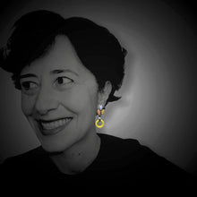 Carica l'immagine nel visualizzatore di Gallery, OCPM1 - Orecchini Cerchio Piccolo Murano