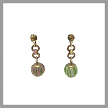 Carica l'immagine nel visualizzatore di Gallery, OPPP3 - Orecchini Passamaneria Pendente Piccolo