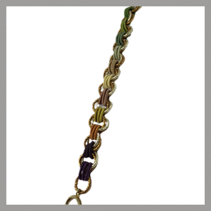 BR3 - braccialetto catena e passamaneria