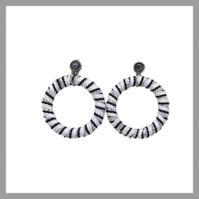 Carica l'immagine nel visualizzatore di Gallery, OPCG8 - Orecchini Passamaneria Cerchio Grande
