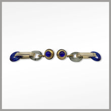Load image into Gallery viewer, OCCM8 - orecchini catena cerchio di Murano
